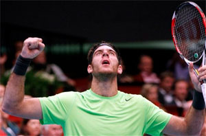 Juan Martin Del Potro reaches second Rotterdam final