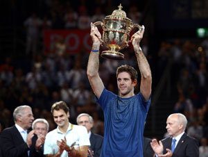 Roger Federer loses in final as Juan Martin del Potro retains Basel title