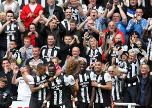 Newcastle continue unbeaten run with 2-1 win