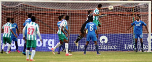 I-League: Pailan Arrows stun 10-man Dempo