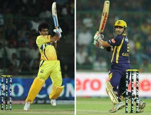 IPL final: How Dhoni and Gambhir have shaped their sides