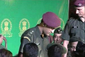 From now, call him Lieutenant Colonel Dhoni