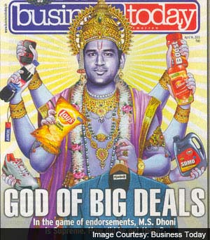 MS Dhoni's photo in magazine a 'work of art', says Delhi Police