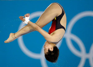 China celebrate their 200th gold medal in Summer Olympics