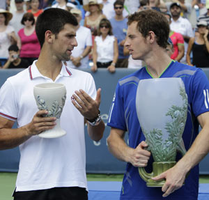 Murray wins Cincinnati Masters as Djokovic retires
