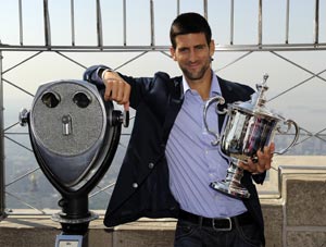 Djokovic sets ATP prize money record