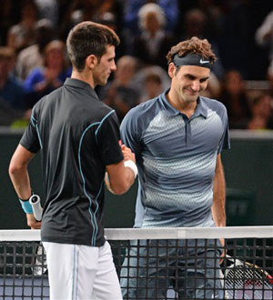 Novak Djokovic defeats Roger Federer to reach Paris Masters final