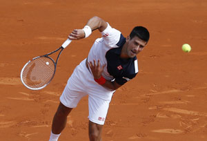Novak Djokovic eases into 3rd round of Monte Carlo Masters