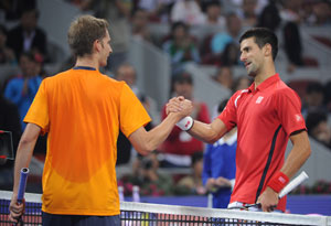 Novak Djokovic through to China Open final