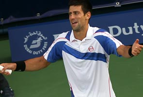 Djokovic in Dubai final after Berdych retires