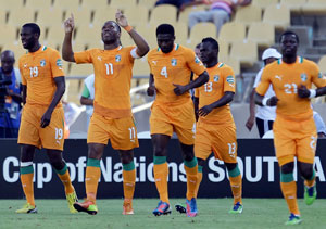 Gervinho gives Ivory Coast 2-1 win over Togo