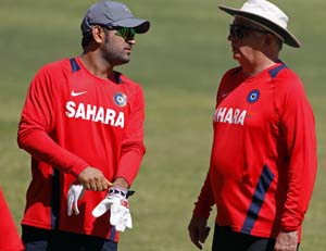 Wet pitches hamper Indians' practice session