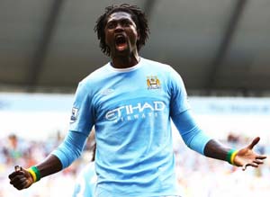 Spurs sign Adebayor on loan from Man City