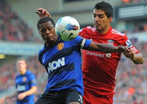 Luis Suarez set for hot reception at Old Trafford