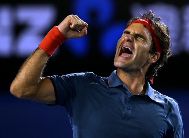 Roger Federer outlasts Ivo Karlovic in Miami Masters second round