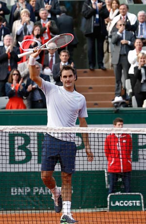 Roger Federer becoming "Iron Man" of tennis
