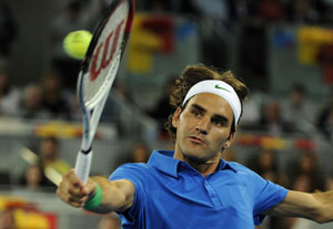 Federer blows past Berloq at Rome Masters