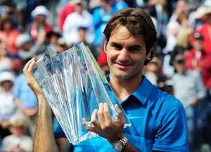 Roger Federer takes Indian Wells by storm