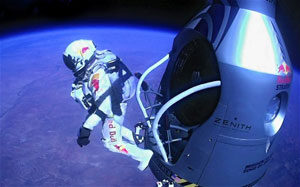 Skydiver Felix Baumgartner nominated for Laureus Sports Award