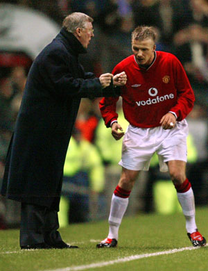 David Beckham says Fergie strength revived his career