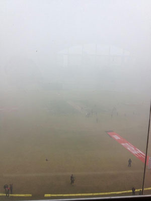 Dense fog envelops Mohali ahead of India-England ODI