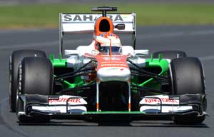 Adrian Sutil, Paul di Resta blame rain for weak qualifying