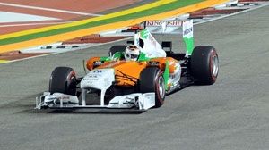 Force India team close to firebomb blast