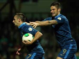 FIFA World Cup qualifiers: Franck Ribery propels France past Belarus FIFA World Cup qualifiers: Franck Ribery propels France past Belarus