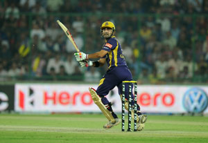 Gambhir's superstition with pads works for Kolkata