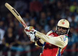 IPL: Gayle storm sets up massive win for Bangalore over Pune