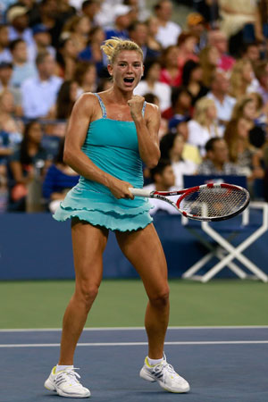 US Open: Camila Giorgi knocks Caroline Wozniacki out in three sets