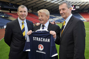 Gordon Strachan proud to become Scotland manager