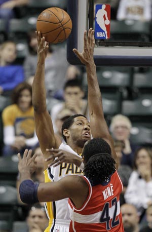 Indiana Pacers beat Washington Wizards 93-89