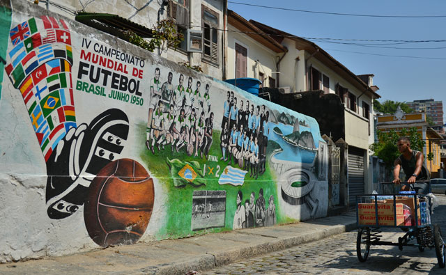 Grafitti Depicts Good, Bad and Ugly of FIFA World Cup