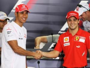 Hamilton, Massa feud is subplot to Vettel's title charge