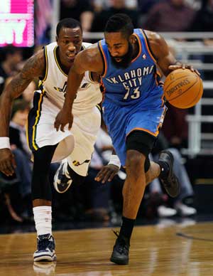 Rested Thunder throttle weary Jazz 111-85