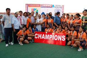 Haryana win 3rd Senior Women National hockey championship