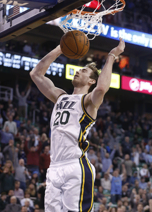 NBA: Gordon Hayward's career-high 37 lifts Utah Jazz past Oklahoma City Thunder
