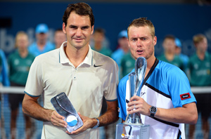 Roger Federer stunned by Lleyton Hewitt in Brisbane International final