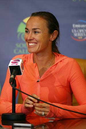 Martina Hingis says singles not in comeback plans