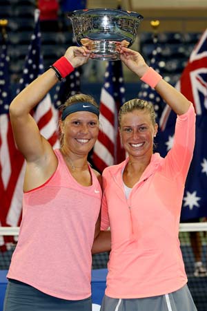 US Open: Czech women down Aussie duo to win doubles title