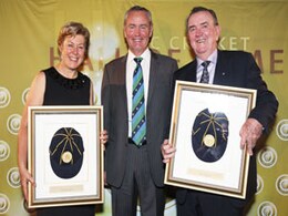 Debbie Hockley, Bob Simpson inducted in the ICC Cricket Hall of Fame Debbie Hockley, Bob Simpson inducted in the ICC Cricket Hall of Fame
