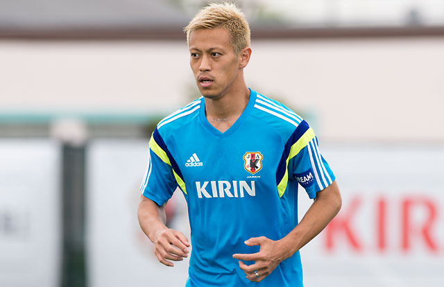 FIFA World Cup heat's on for Japan's Shinji Kagawa, Keisuke Honda