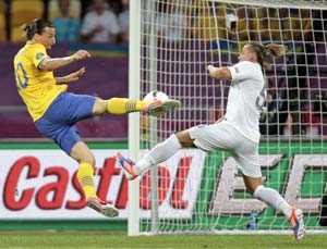 Euro 2012: France advance despite 2-0 defeat to Sweden