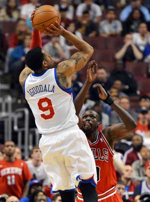 76ers beat Bulls 79-78 and advance to 2nd round