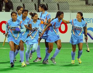 Indian eves thrash Hong Kong 13-0 in Asia Cup hockey