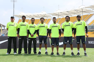 Indian cricket team gets new gear