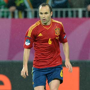 Spain's Andres Iniesta excited by 2014 FIFA World Cup draw