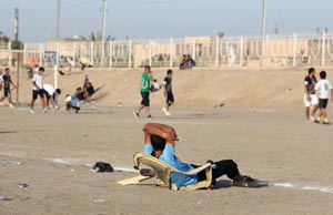 In Iraq, love for football threatened by deadly attacks