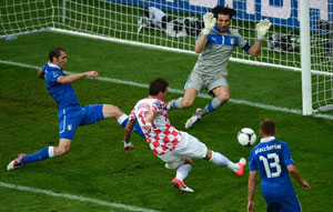 Euro 2012: Croats happy with Italy draw, hope for quarters